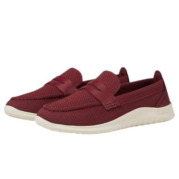 Cole Haan Zerogrand Meritt Stitchlite Loafer, Black Cherry Lightweight - Picture 1 of 6